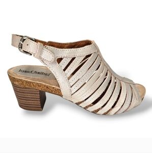 Josef Seibel Women's SUNNY01 Metallic Slingback Strappy Sandals EU 36